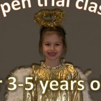 Trial class for 3-5 years old