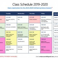 New Schedule